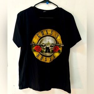 Guns n Roses Bay Island 2007 Graphic T-Shirt Size Large